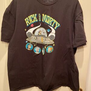Cartoon Network Rick & Morty Dark Gray Tee